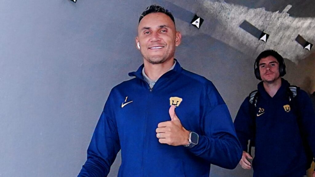 Keylor Navas, portero de los Pumas de la UNAM