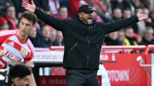 Vincent Kompany, deleitado por el golazo de Luis Díaz: “Necesitábamos esa genialidad”