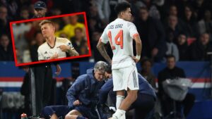 Toni Kroos mete las manos al fuego por Luis Díaz tras su expulsión ante el PSG