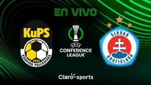 KuPS Kuopio vs Slovan Bratislava, en vivo: transmisión partido Conference League 2025 en directo