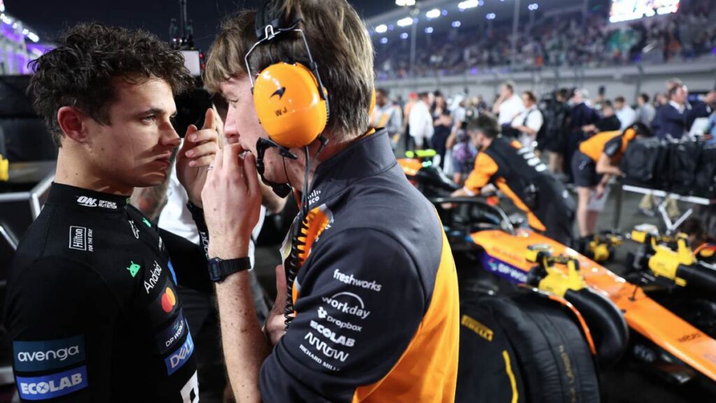El piloto briátnico de McLaren, Lando Norris, acepta que su escudería se arriesgó en el Safety Car y perdió posiciones clave en Qatar