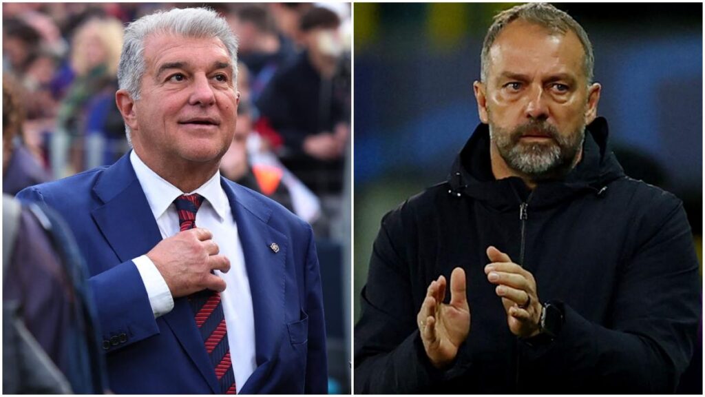 Laporta celebró el regreso del Barcelona al Camp Nou, afirmó que quiere renovar a Hansi Flick y exigió el triunfo ante el Chelsea.