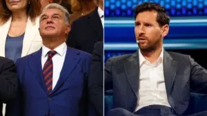 Joan Laporta aclara la visita de Messi al Camp Nou y descarta arrepentirse de su salida
