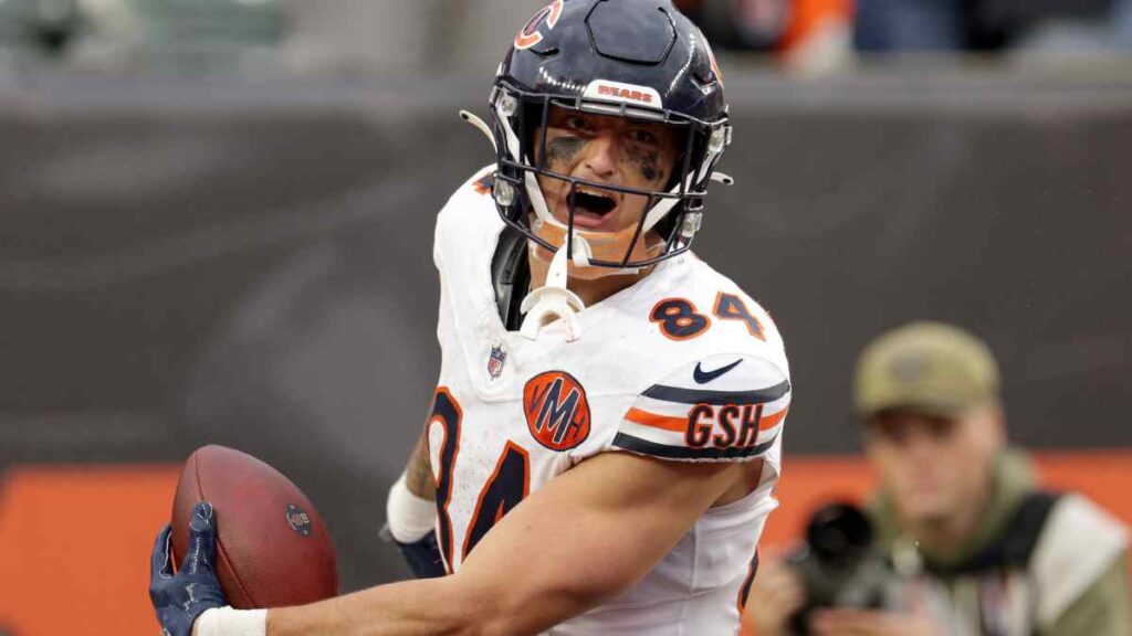 Colston Loveland y los TE del NFL Fantasy Football waiver wire semana 11