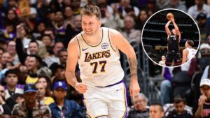 Luka Doncic firma triple doble y lidera triunfo de Lakers sobre el Heat