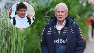 Helmut Marko explota tras el GP de Qatar y no duda en señalar a Kimi Antonelli por ayudar a Norris