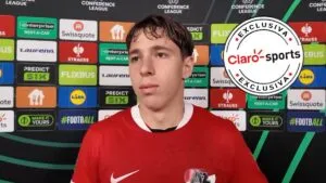 Mateo Chávez valora sus minutos en Conference League y sueña con el Mundial 2026