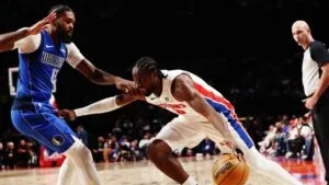 Detroit supera a Dallas y suma su primer triunfo oficial en la Ciudad de México