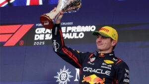 “Max Verstappen respira y aspira después del GP de Brasil”
