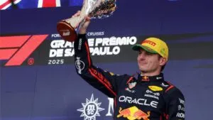 “Max Verstappen respira y aspira después del GP de Brasil”