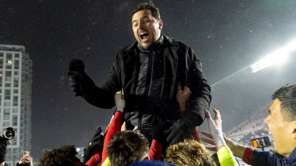 Diego Mejía, entrenador mexicano del Atlético Ottawa