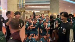 ¡Ya es una tradición! Japón celebra con México el pase a octavos de final del Mundial Sub 17