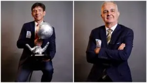 Emoción y gratitud: Miguel España y Tita ingresan al Salón de la Fama del Fútbol