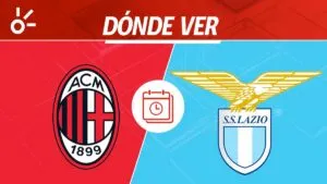 Milan vs Lazio en vivo: horario y dónde ver la jornada 13 de la Serie A 2025