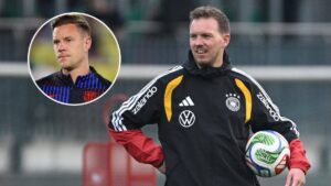 Nagelsmann vuelve a condicionar a Ter Stegen: “Debe jugar si quiere estar en el Mundial”