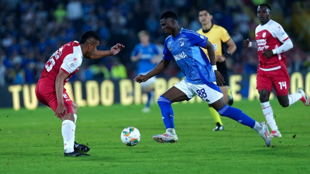 Neiser Villarreal sale de Millonarios