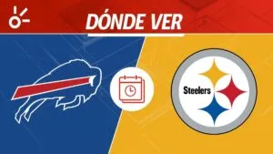 Buffalo Bills vs Pittsburgh Steelers: horario y dónde ver el partido de la semana 13