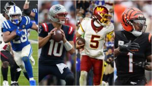 Sorpresas y decepciones de la primera mitad de temporada NFL: Patriots, Colts, Commanders, Bengals y más