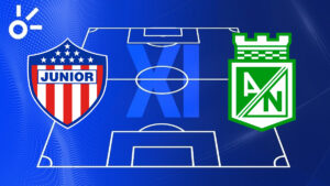 Posibles alineaciones de Junior vs Atlético Nacional por la Liga BetPlay 2025-II