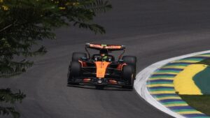 McLaren domina en Interlagos: Norris y Piastri, los más rápidos en las Libres 1