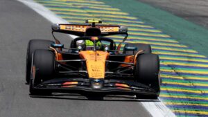 Norris vuela en Interlagos y largará desde la pole position para la carrera Sprint