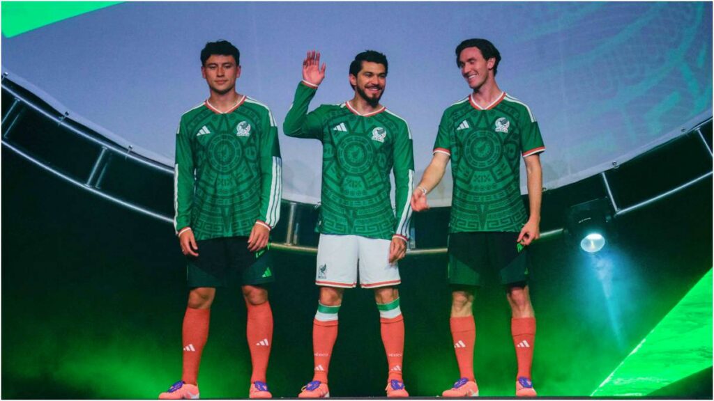 Nuevo jersey de México. Imago 7