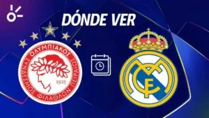 Olympiacos vs Real Madrid en vivo: horario y dónde ver la Champions League 2025