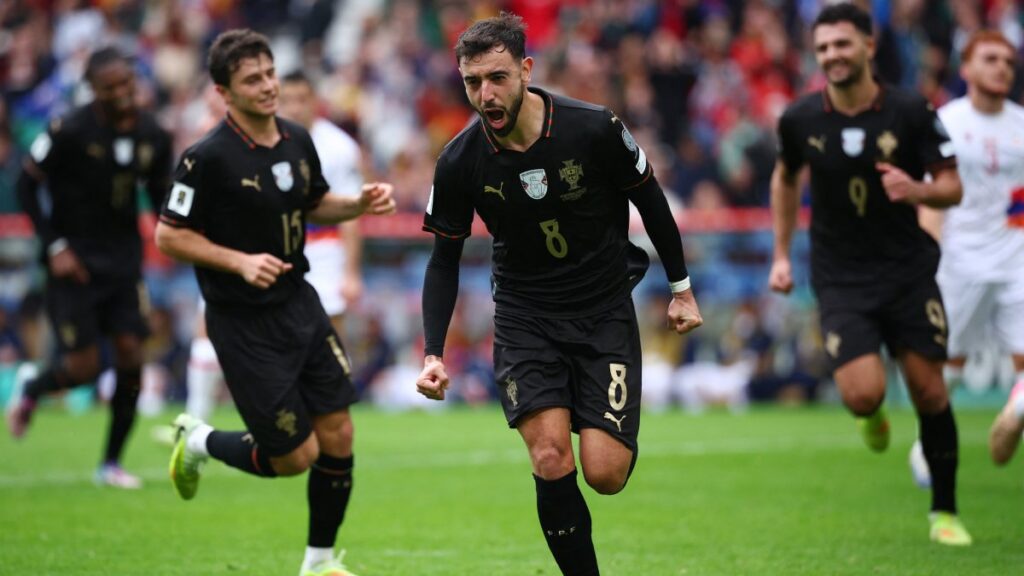 Portugal vs Armenia. | Reuters