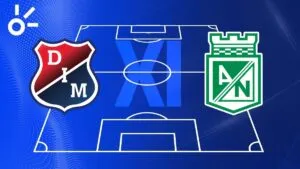 Posibles alineaciones de Independiente Medellín vs Atlético Nacional por los cuadrangulares de Liga BetPlay 2025-II