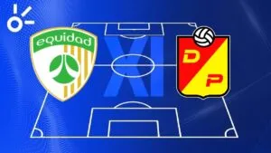 Alineaciones confirmadas de La Equidad vs Deportivo Pereira por la Liga BetPlay 2025-II