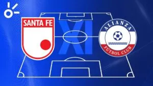 Alineaciones confirmadas de Independiente Santa Fe vs Alianza por la Liga BetPlay 2025-II