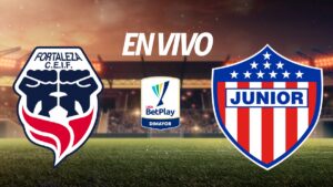 Fortaleza vs Junior, en vivo el partido de la Liga BetPlay 2025-II