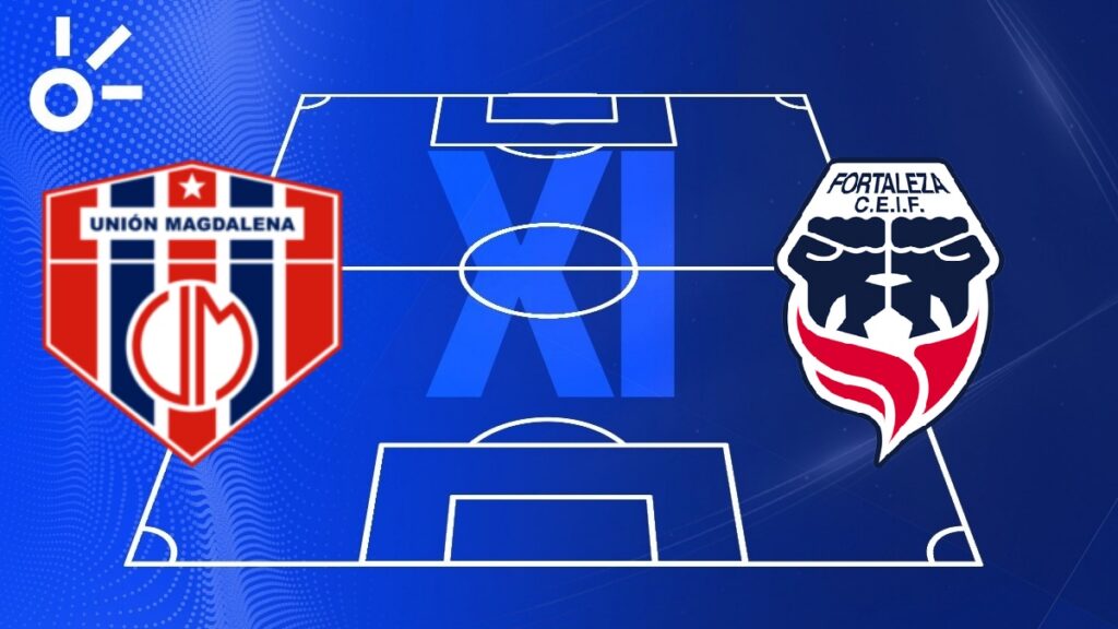 Unión Magdalena vs Fortaleza. fecha 20 Liga BetPlay 2025-II
