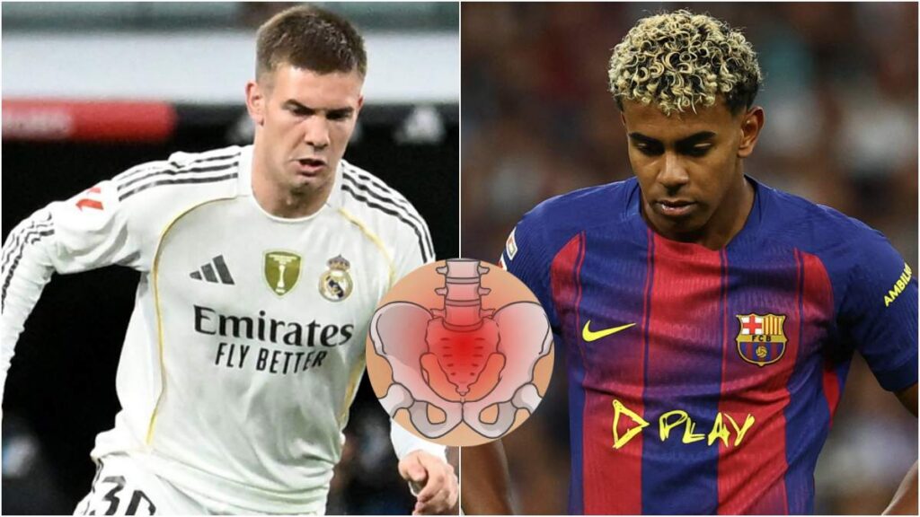 La pubalgia es la lesión que está poniendo en duda el futuro de las grandes estrellas del fútbol como Lamine Yamal y Franco Mastantuono