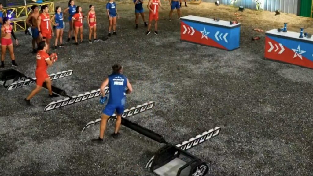 Azules y rojos se disputan la Supervivencia en Exatlón México