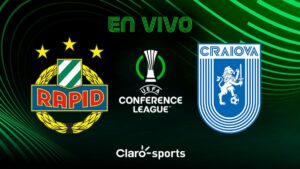 Rapid Wien vs Universitatea Craiova, en vivo: transmisión partido Conference League en directo