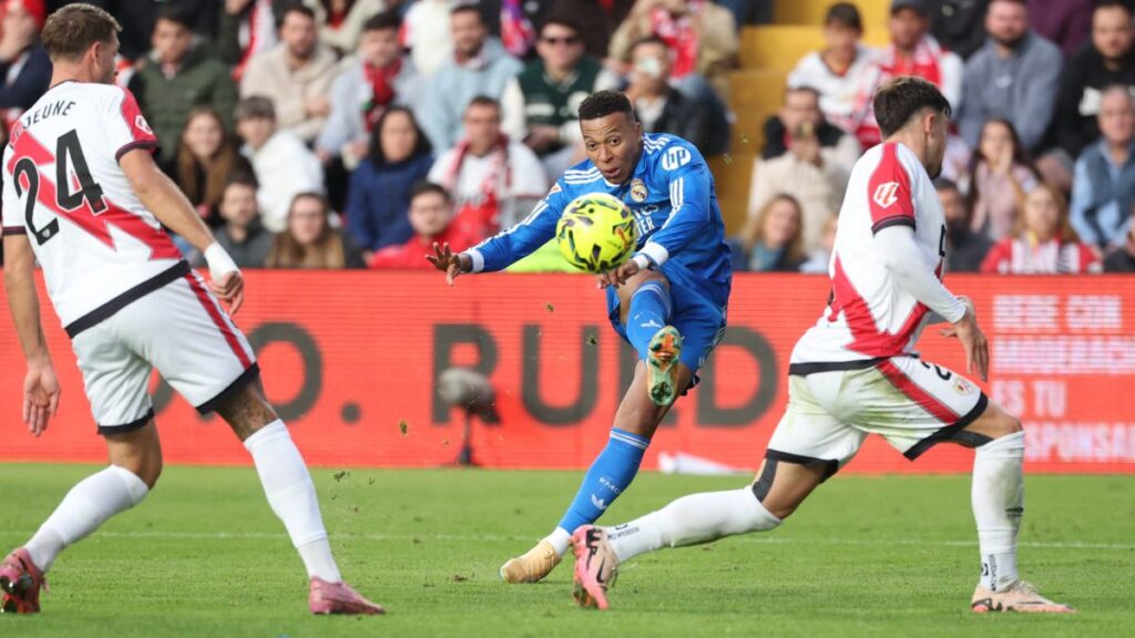 Real Madrid reparte puntos ante el Rayo Vallecano