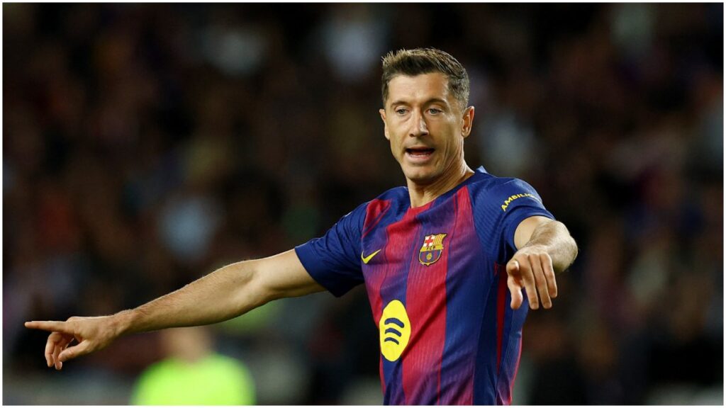 Robert Lewandowski regresa con el Barcelona tras su lesión | Reuters