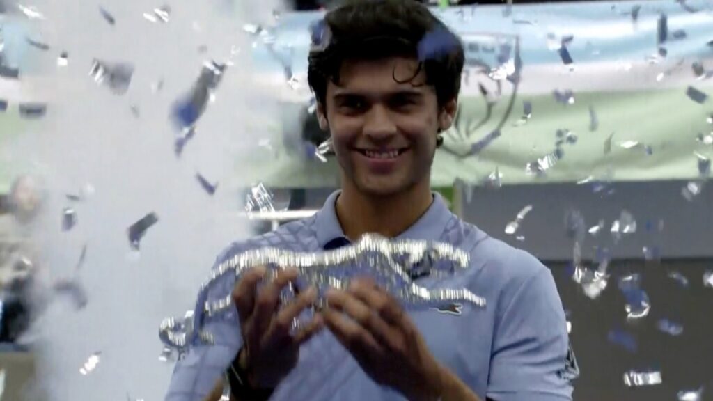 Rodrigo Pacheco tras ganar el Chaca Chaca Challenge