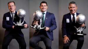 Casillas, Dunga, Palencia y España, inmortalizados en una emotiva ceremonia del Salón de la Fama
