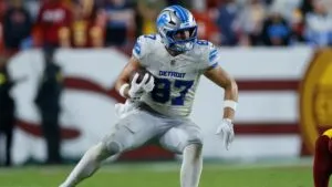 Sam LaPorta se perdería el resto de la temporada por lesión