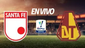 Santa Fe vs Deportes Tolima, en vivo el partido de la Liga BetPlay 2025-II