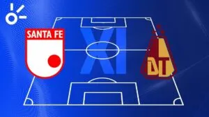 Alineaciones confirmadas de Santa Fe vs Deportes Tolima por los cuadrangulares de Liga BetPlay 2025-II