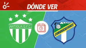 Antigua GFC vs Comunicaciones en vivo: dónde mirar la Liga de Guatemala 2025