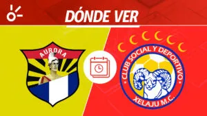 Aurora vs Xelajú MC en vivo: dónde mirar la Liga de Guatemala 2025