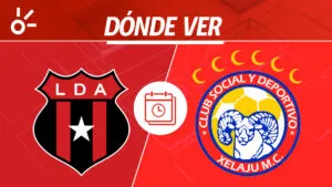 Alajuelense vs Xelajú MC en vivo: dónde mirar la final de ida de la Copa Centroamericana 2025