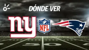 Giants vs Patriots: horario y dónde ver el partido de la semana 13