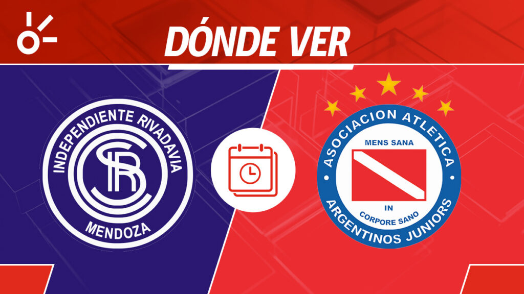 Independiente Rivadavia vs Argentinos Juniors, en vivo: dónde ver la final  de la Copa Argentina - ClaroSports