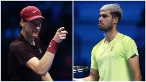 Alcaraz y Sinner avanzan en Turín y jugarán su sexta final de la temporada