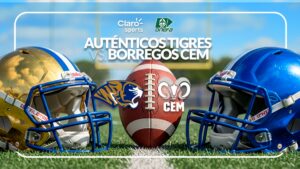 Auténticos Tigres vs Borregos CEM en vivo la ONEFA 2025: transmisión de la semana 10